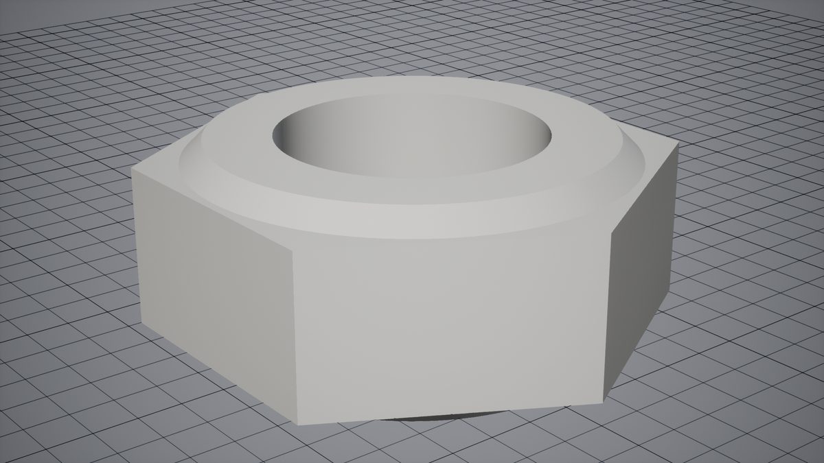 A part drawn in Unreal Engine